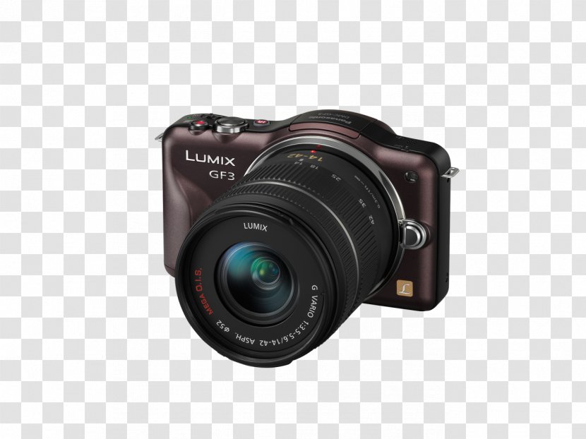 Panasonic Lumix DMC-GF3 Micro Four Thirds System Point-and-shoot Camera - Dmcgf5 Transparent PNG