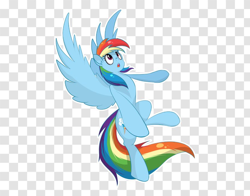 Rainbow Dash Pony Applejack Illustration Rarity - Tail Transparent PNG