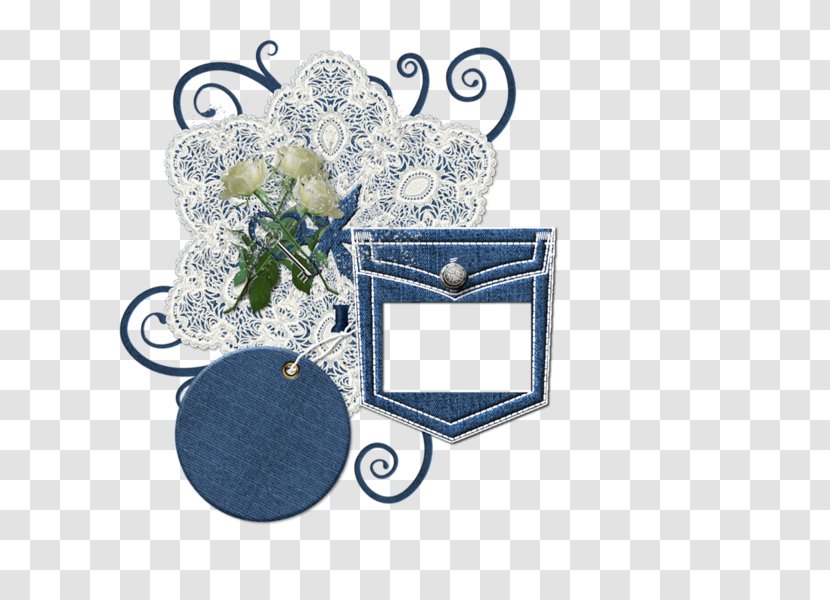 Textile Paper Denim Clip Art - Blue Transparent PNG