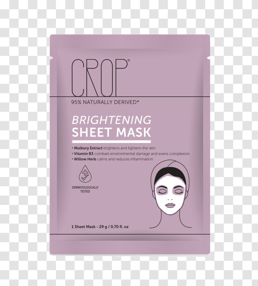 Facial Cream Skin Care - Sustainability - Sheet Mask Transparent PNG