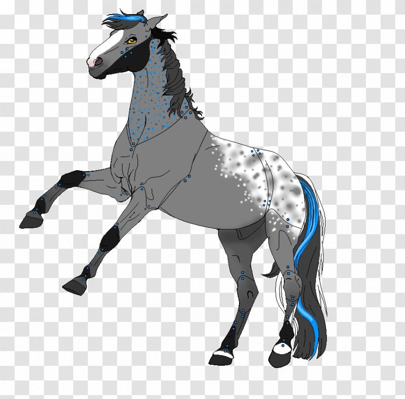 Mustang Halter Stallion Rein Bridle - Neck Transparent PNG