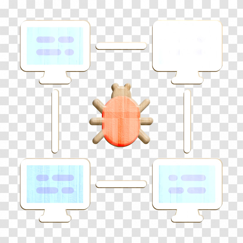 Bug Icon Hacker Icon Data Protection Icon Transparent PNG