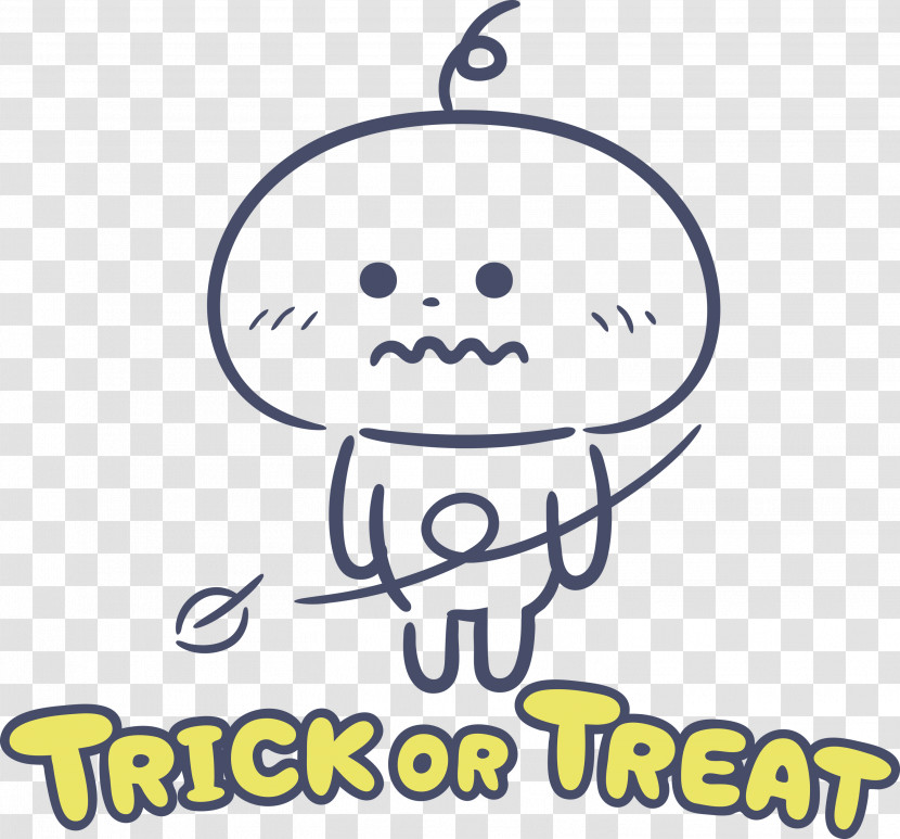 TRICK OR TREAT Happy Halloween Transparent PNG