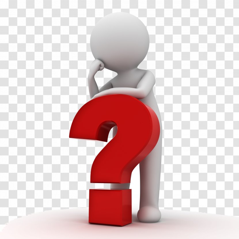 Question Mark Stock Photography Clip Art - Text - Thinking Man Transparent PNG