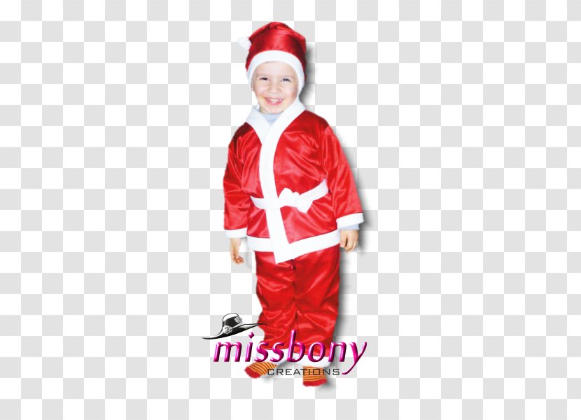 Santa Claus Costume Christmas Toddler Transparent PNG