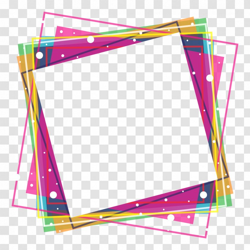 Maroon Frame - Net - Cube Transparent PNG
