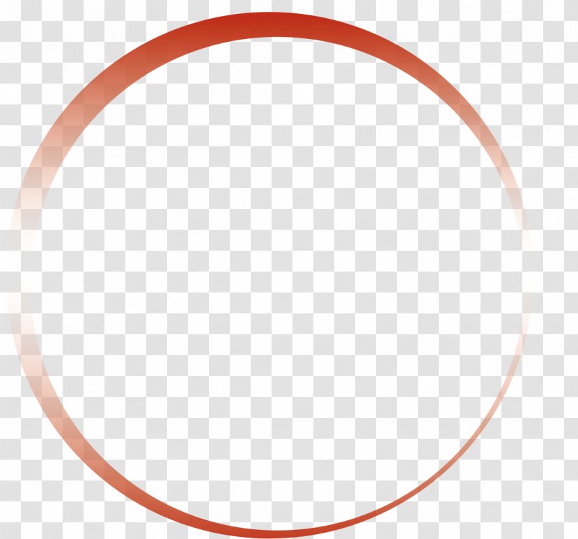 Circle Line Oval Angle - Body Jewelry - Red Transparent PNG