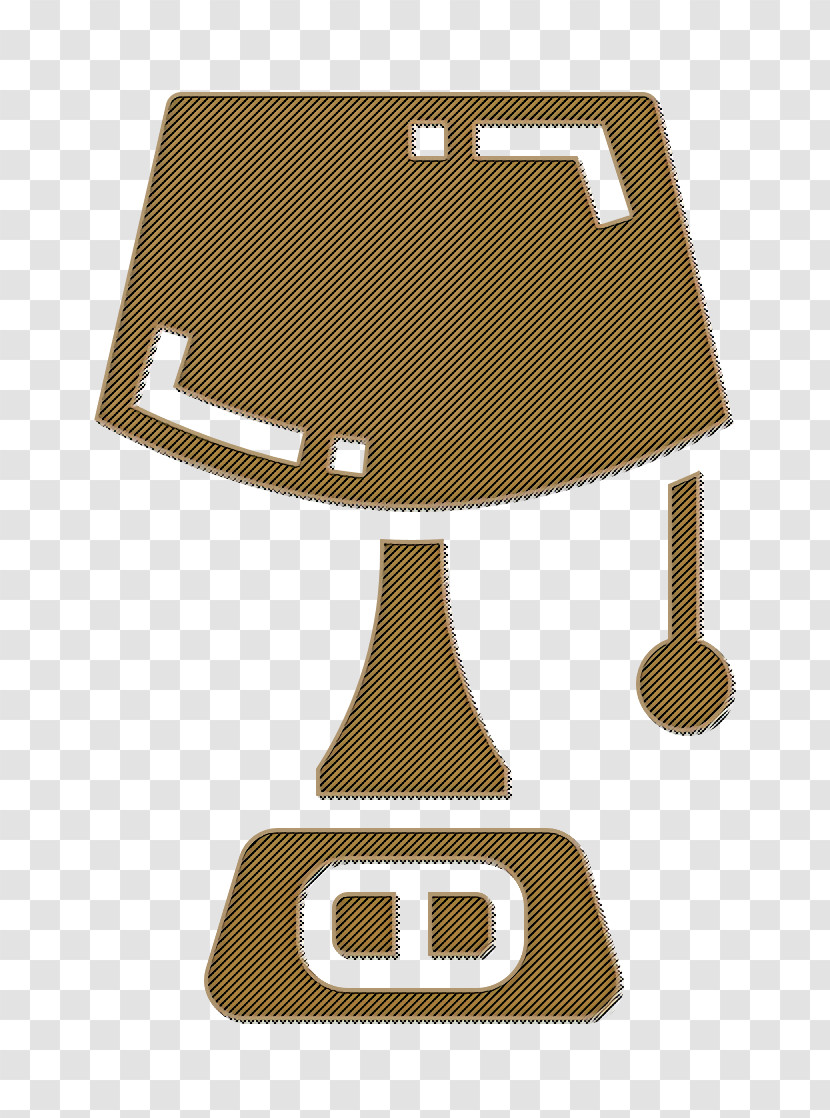 Hotel Services Icon Lamp Icon Table Lamp Icon Transparent PNG