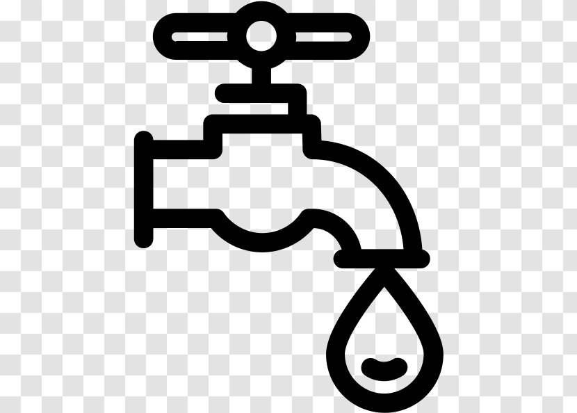 Clip Art Tap Water Faucet Handles & Controls - Drinking - Machine Wash Cold Symbol Transparent PNG