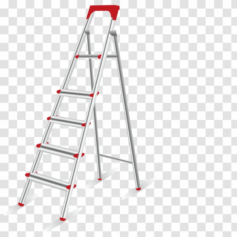 Ladder Icon - Drawing - Vector Three-dimensional Transparent PNG