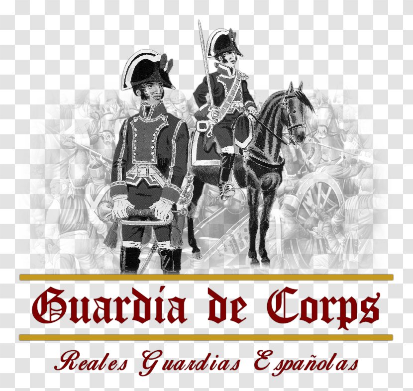 Guardia De Corps Military Regiment Army Officer Spain - Logo Transparent PNG