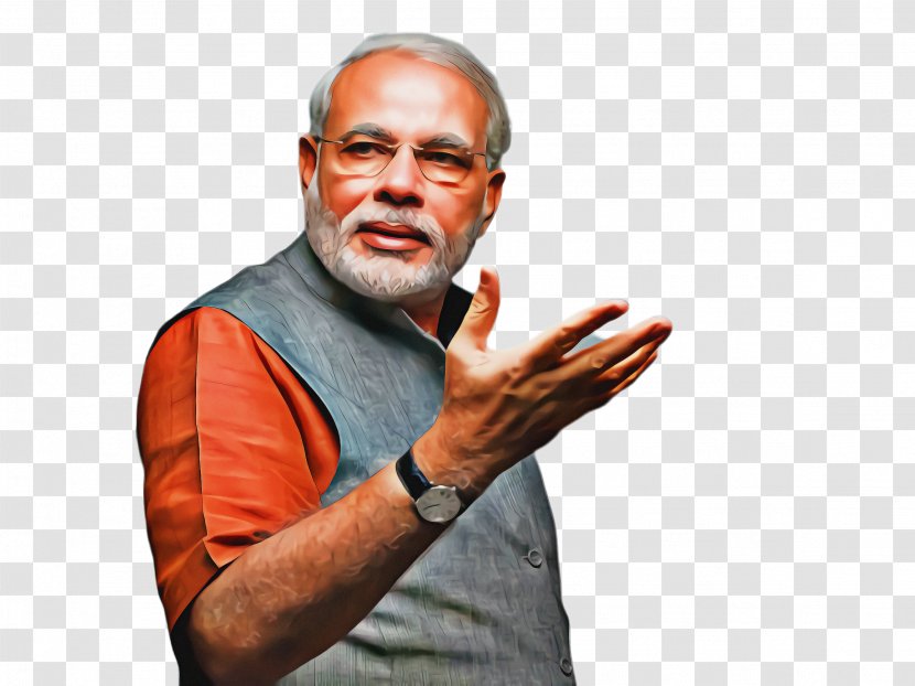 Narendra Modi - Hand Sign Language Transparent PNG