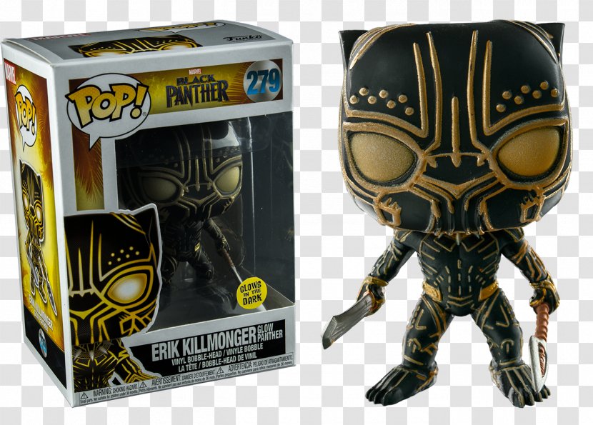 Erik Killmonger Black Panther Funko Man-Ape Toy - Fictional Character - Felicity Smoak Transparent PNG