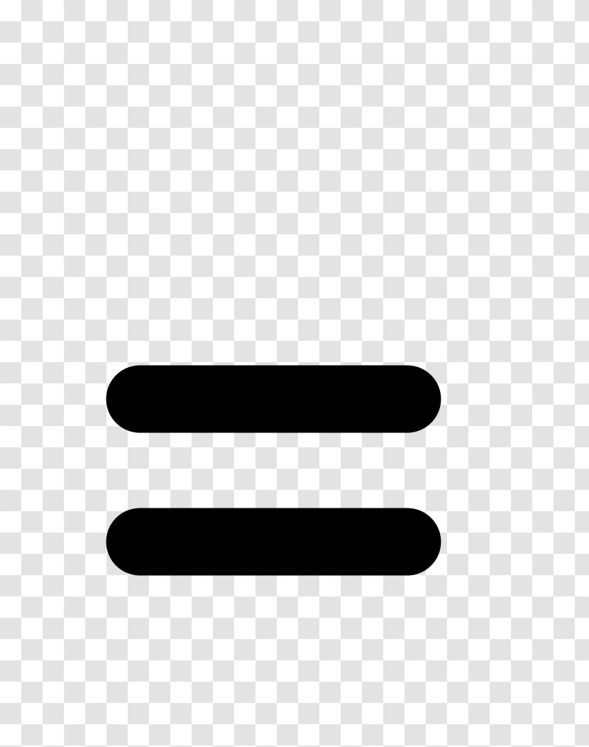 Equals Sign Equality Clip Art - Mathematics Transparent PNG