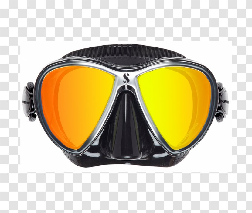 Diving & Snorkeling Masks Scubapro Underwater Scuba Set - Orange - Mask Transparent PNG