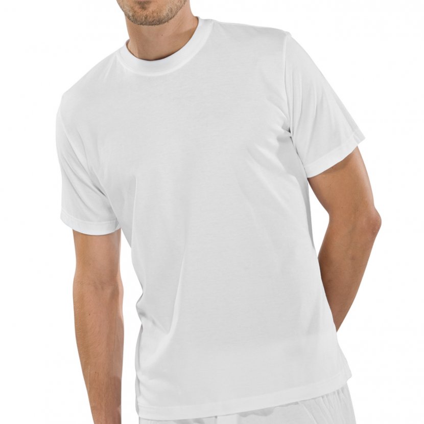 T-shirt Schiesser Sleeveless Shirt Collar Jersey - Cartoon Transparent PNG