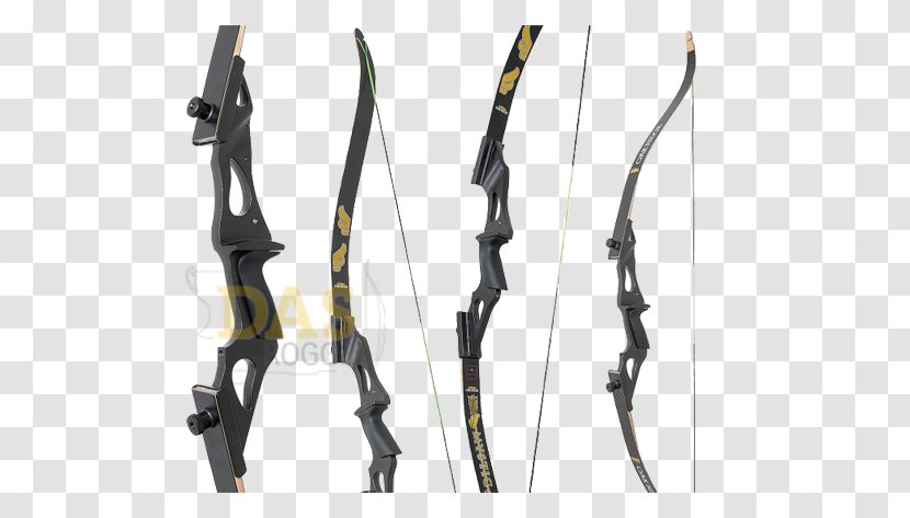 Bow And Arrow Recurve Archery - Traditional Sights Transparent PNG