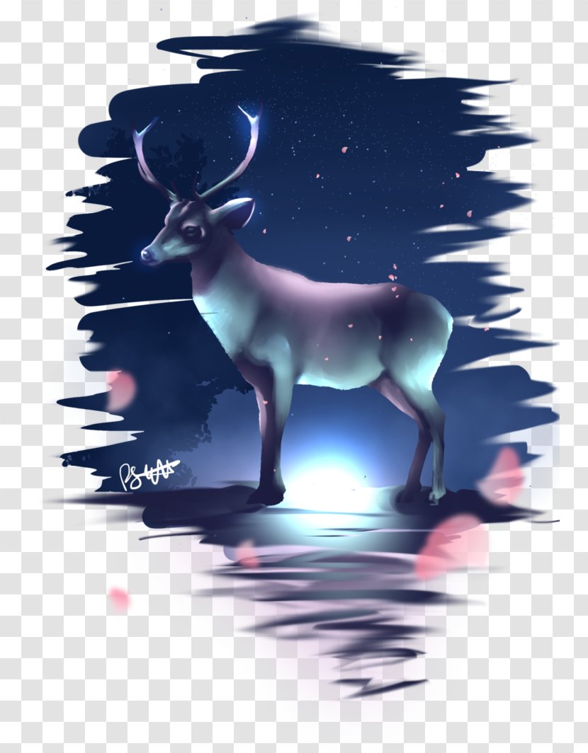 Reindeer Desktop Wallpaper Computer - Legendary Creature - Wonders Of The World Transparent PNG