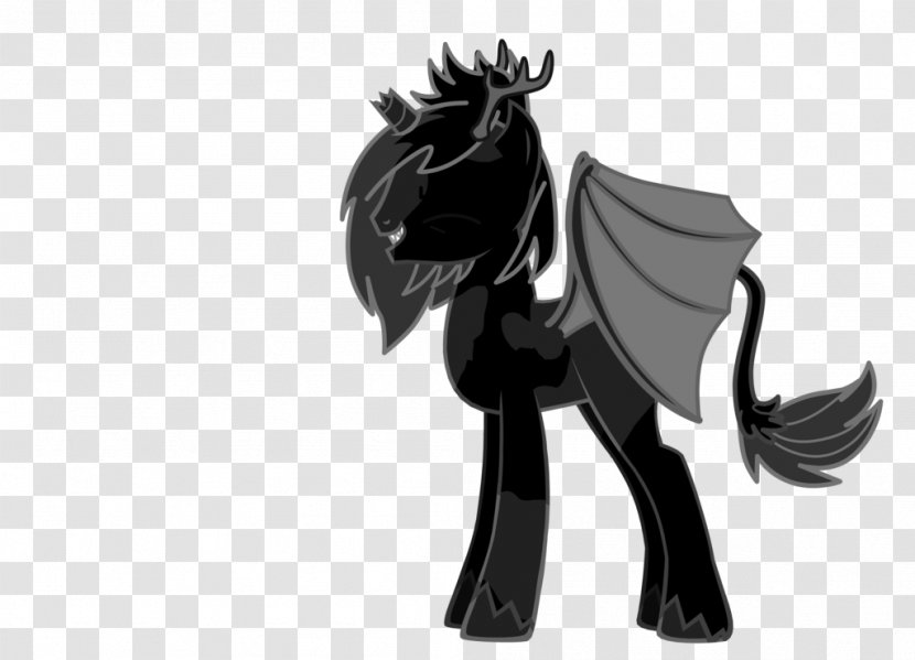 Horse White Cartoon Legendary Creature Yonni Meyer - Black And Transparent PNG