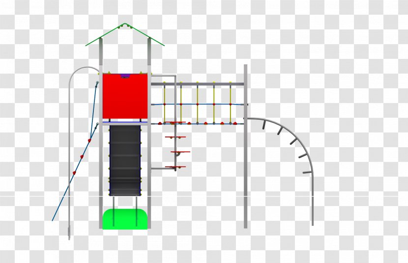 Line Angle - Outdoor Play Equipment Transparent PNG