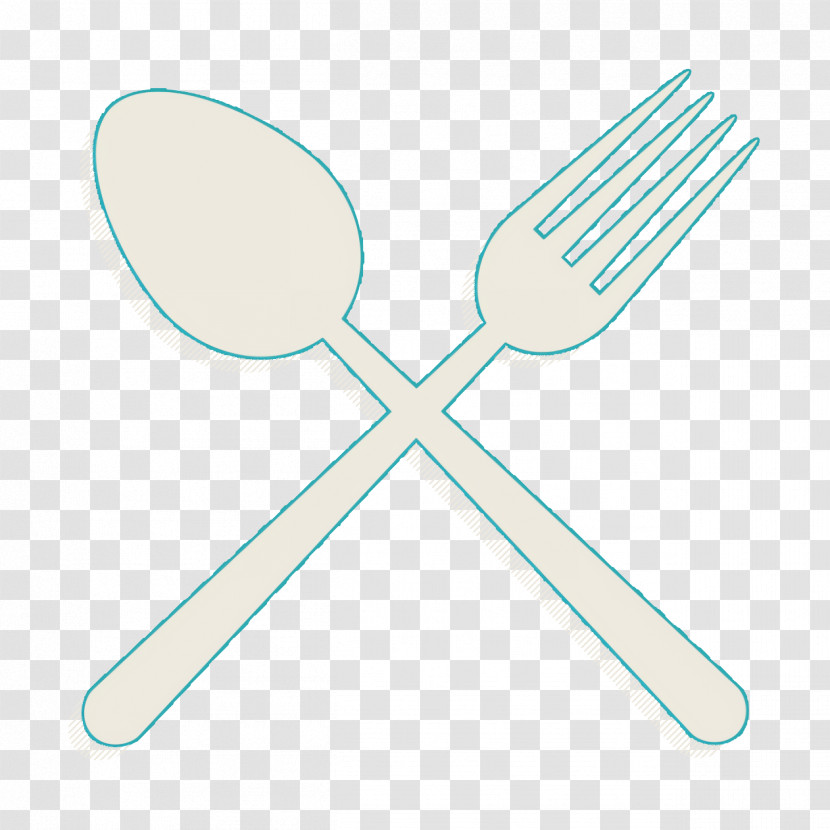 Interface Icon Restaurant Cutlery Symbol Of A Cross Icon Restaurant Icon Transparent PNG