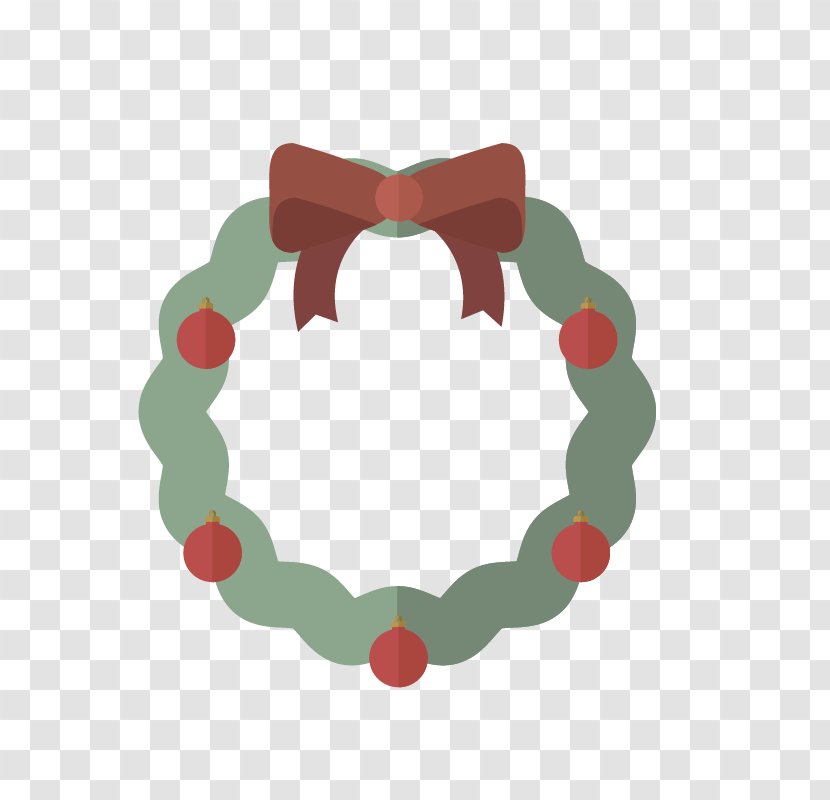 Garland Christmas Decoration Wreath - Tree - Bow Transparent PNG