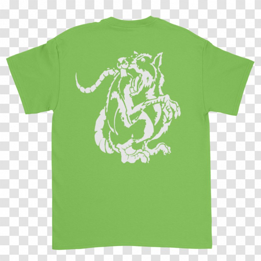 T-shirt Green Sleeve Yellow - Fictional Character Transparent PNG
