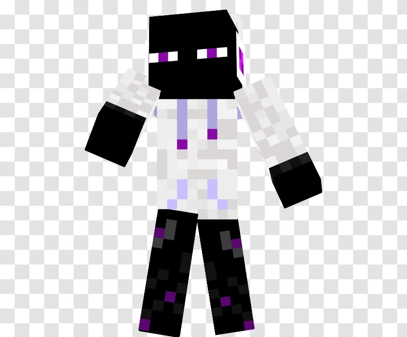 Minecraft Enderman Hoodie Multiplayer Video Game Mod Transparent PNG