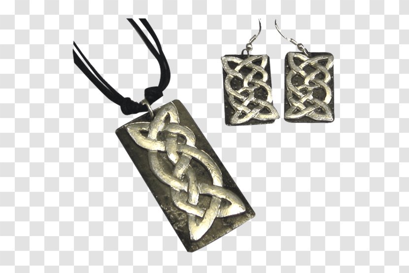 Earring Charms & Pendants Body Jewellery Celtic Knot Silver - Pendant - Gifts Transparent PNG