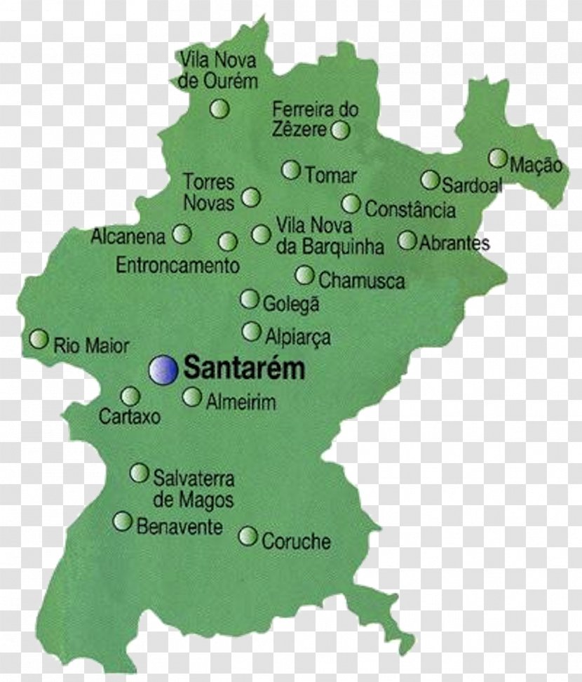 Tomar Santarém Municipality Guarda District Lisboa Region Lisbon - Map Transparent PNG