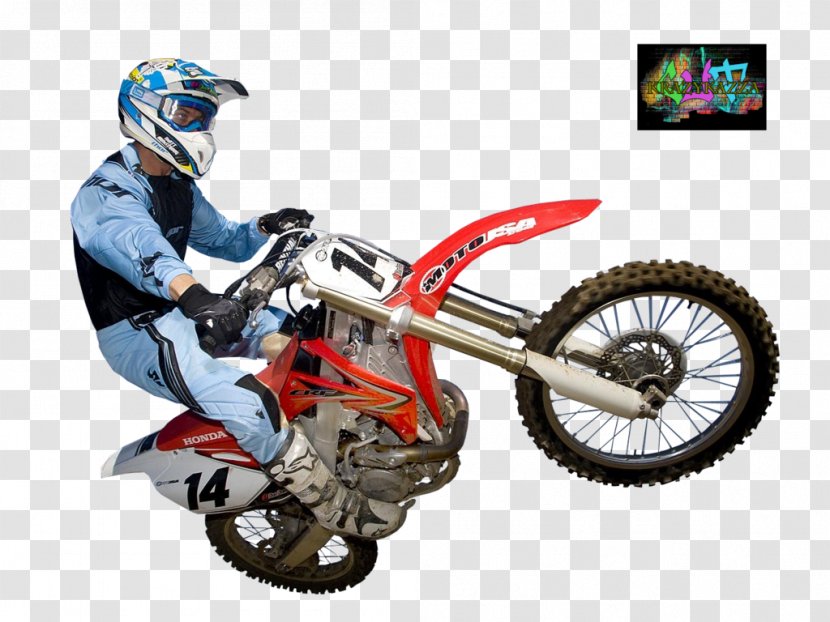 Freestyle Motocross Motorcycle - Extreme Sport - Transparent Background Transparent PNG
