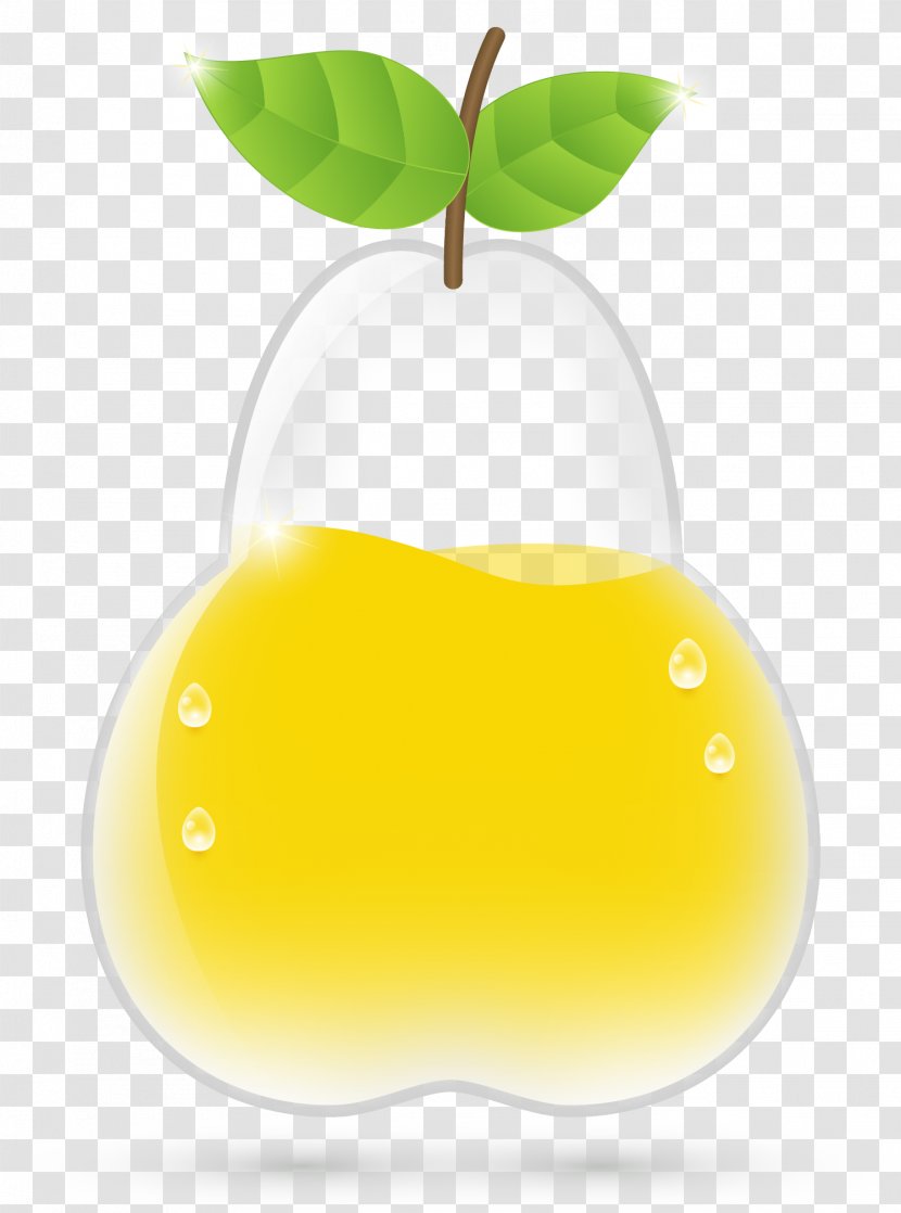 Orange Citrus Text Illustration - Computer - Pear Transparent PNG