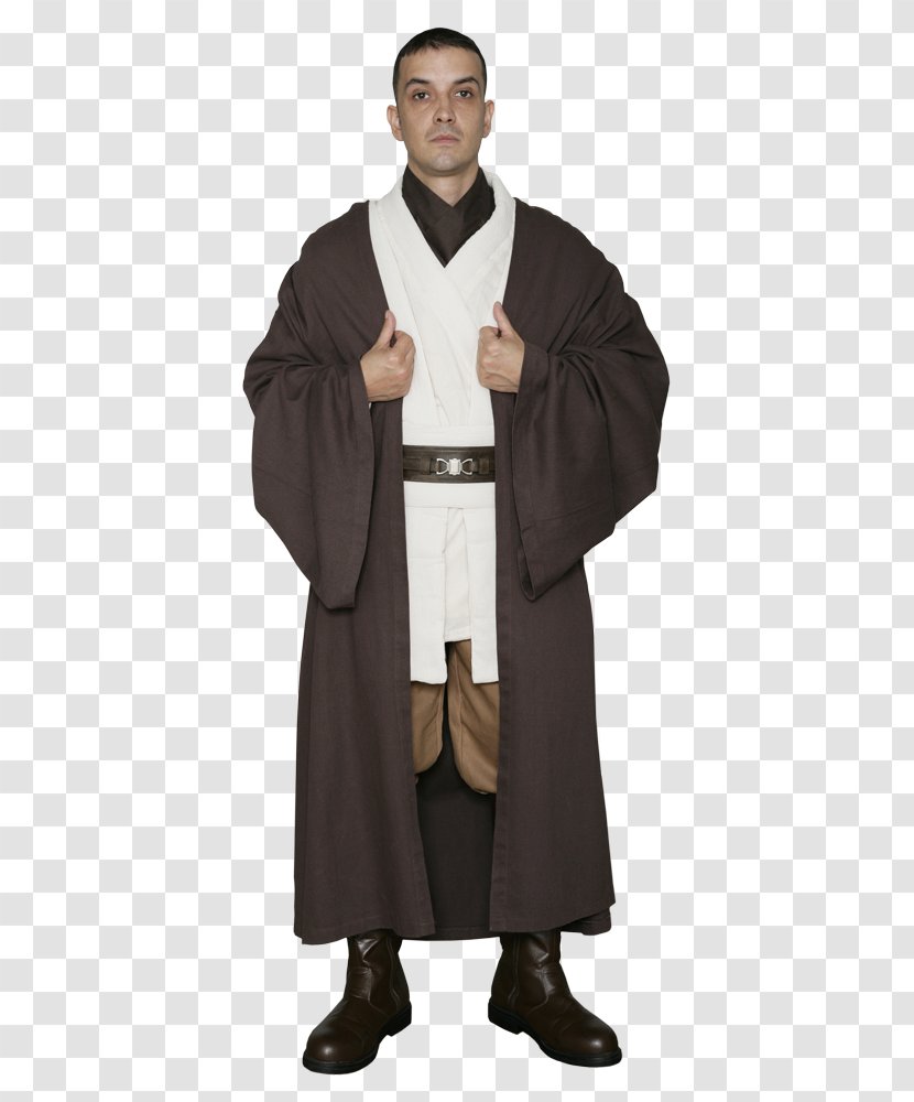 Obi-Wan Kenobi, Jedi Knight Star Wars Robe Anakin Skywalker - Sleeve - Obi-wan Transparent PNG