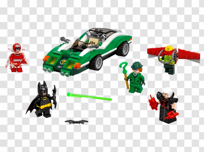 LEGO 70903 THE BATMAN MOVIE The Riddler Riddle Racer Toy - Batman Transparent PNG