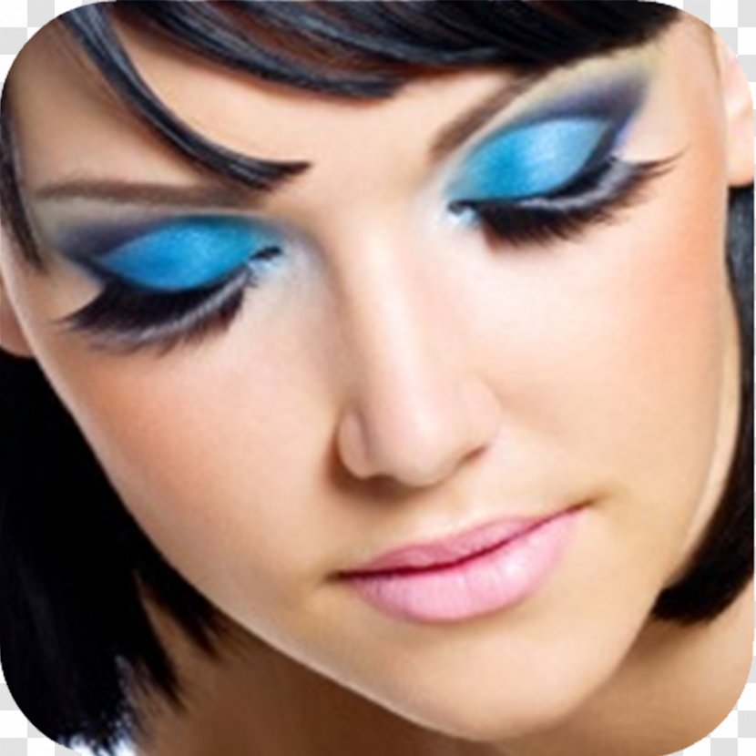 Eye Shadow Make-up Color Blue - Face Powder - Makeup Transparent PNG