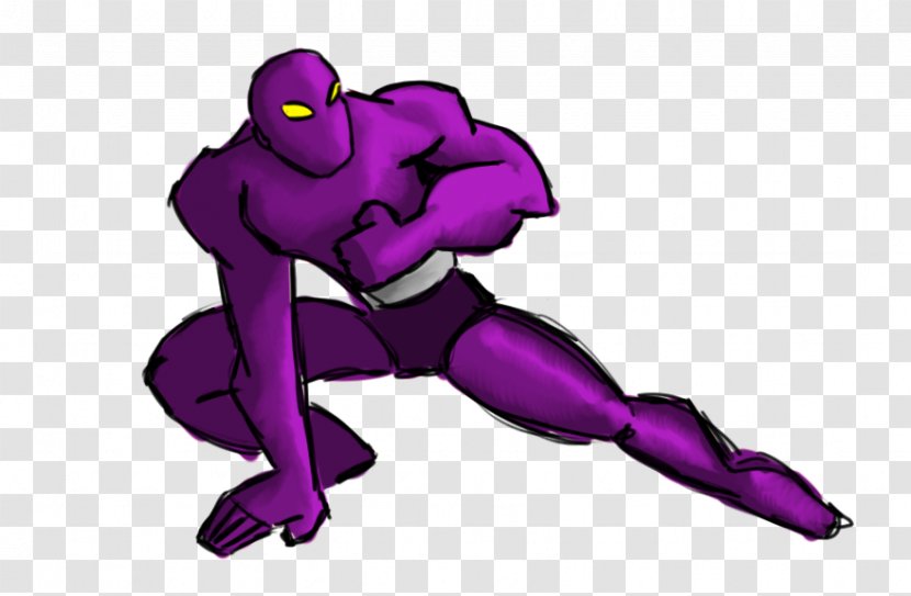 Vertebrate Clip Art Purple Supervillain - Mythical Creature Transparent PNG