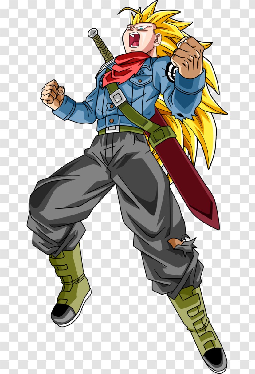 Gotenks Trunks Goku Vegeta, goku, dragon, sunflower png