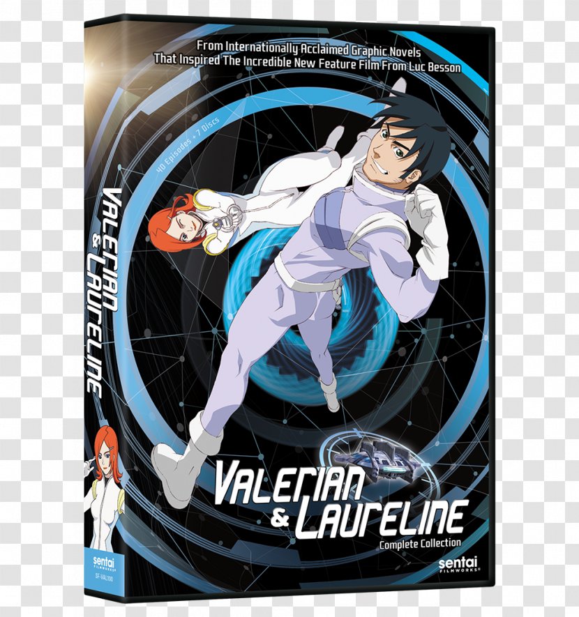 Valérian And Laureline France Television Show DVD - Silhouette Transparent PNG