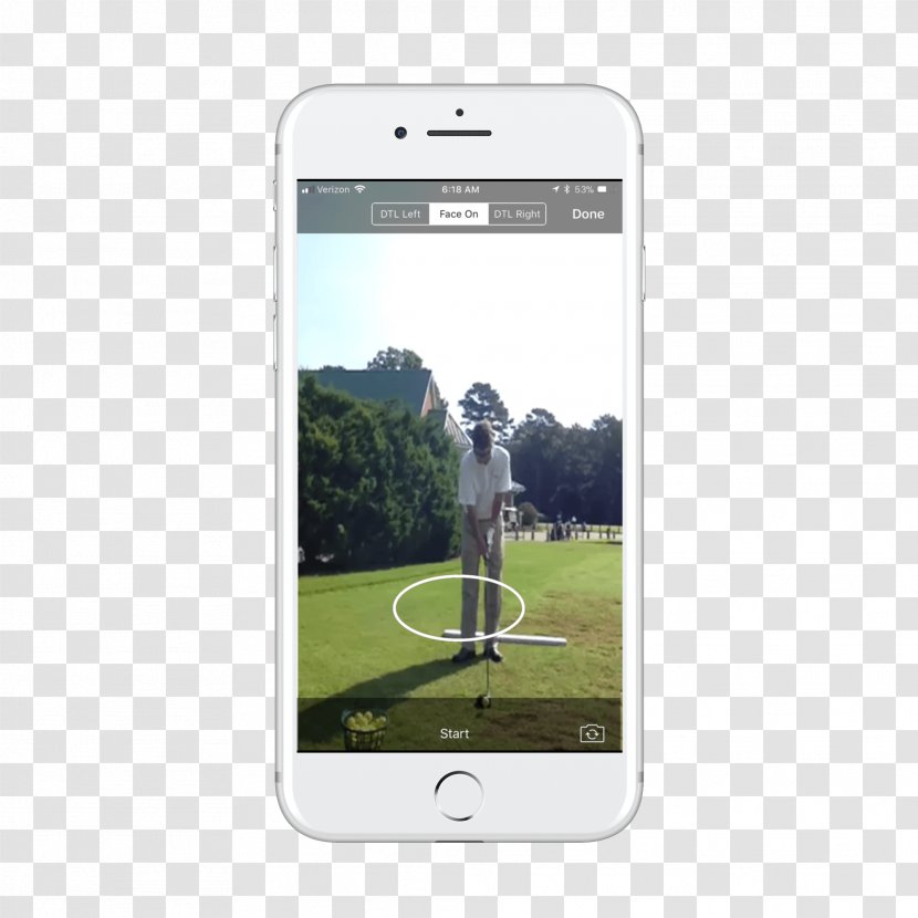 Smartphone Golf Stroke Mechanics IPhone Brother SE400 - Telephony - Swing Transparent PNG