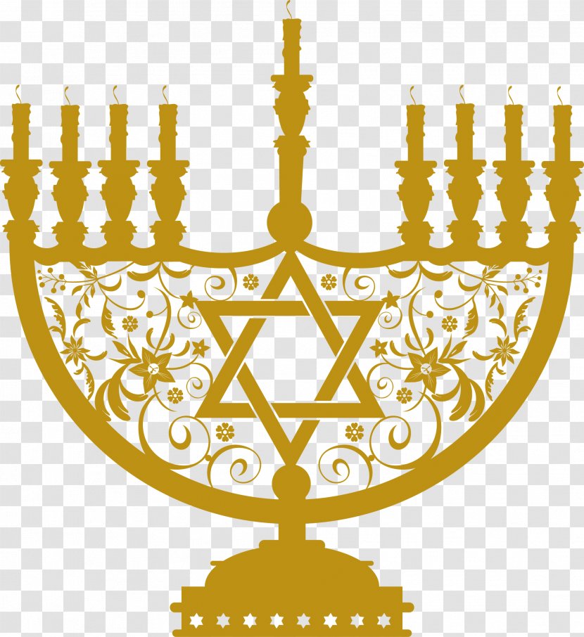 Temple In Jerusalem Hebrew Calendar Judaism Menorah Jewish Holiday - Shabbat Transparent PNG