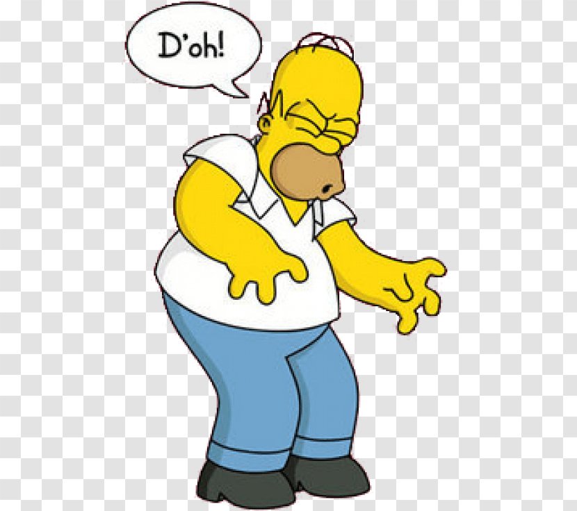 Homer Simpson Bart D'oh! GIF Marge - Duff Beer Transparent PNG