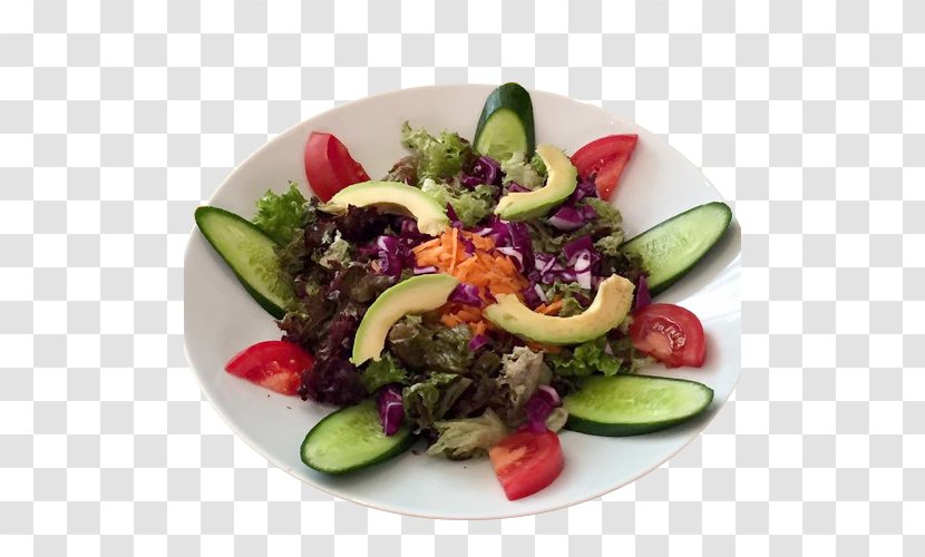 Spinach Salad Tuna Greek Cuisine Fattoush - Avocado Transparent PNG