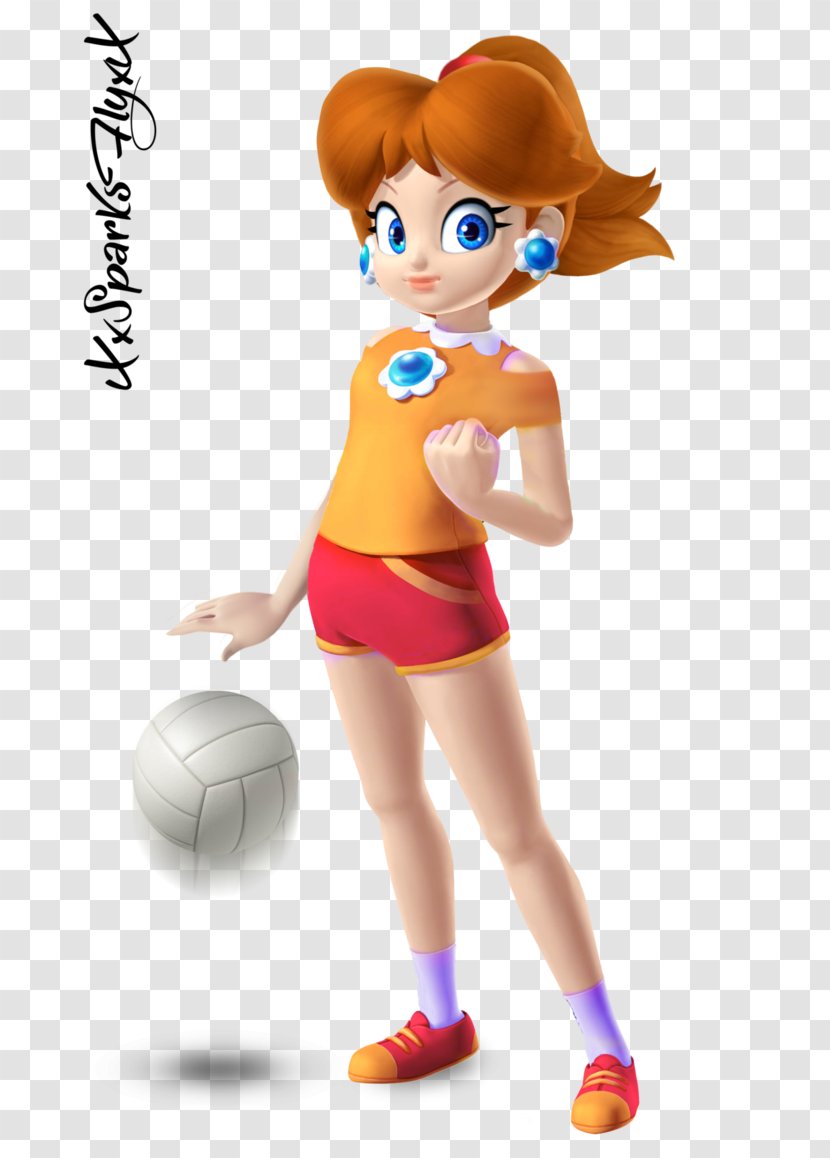 Princess Daisy Peach Mario & Sonic At The Olympic Games Superstar Baseball Sports Superstars - Mix Transparent PNG