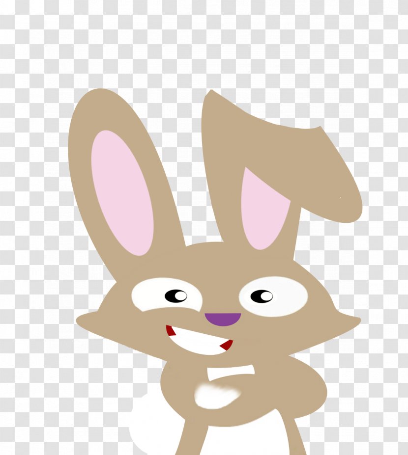 Hare Easter Bunny Rabbit Mammal Whiskers - Carnivoran - Skunk Transparent PNG