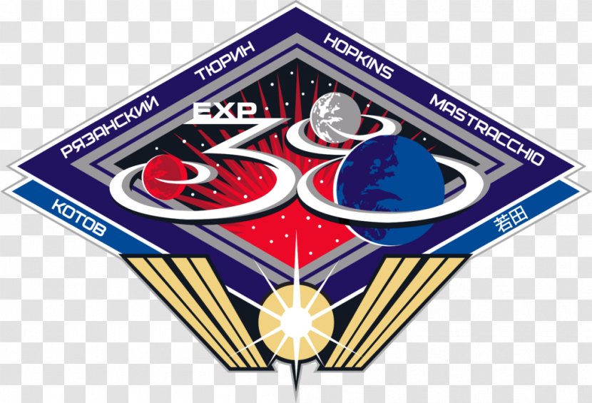 Expedition 38 International Space Station Soyuz TMA-09M 37 TMA-10M - Label - Printable Nasa Logo Transparent PNG