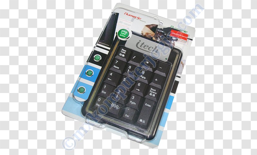 Numeric Keypads Electronics Accessory Number Office Supplies - Proyektor Transparent PNG