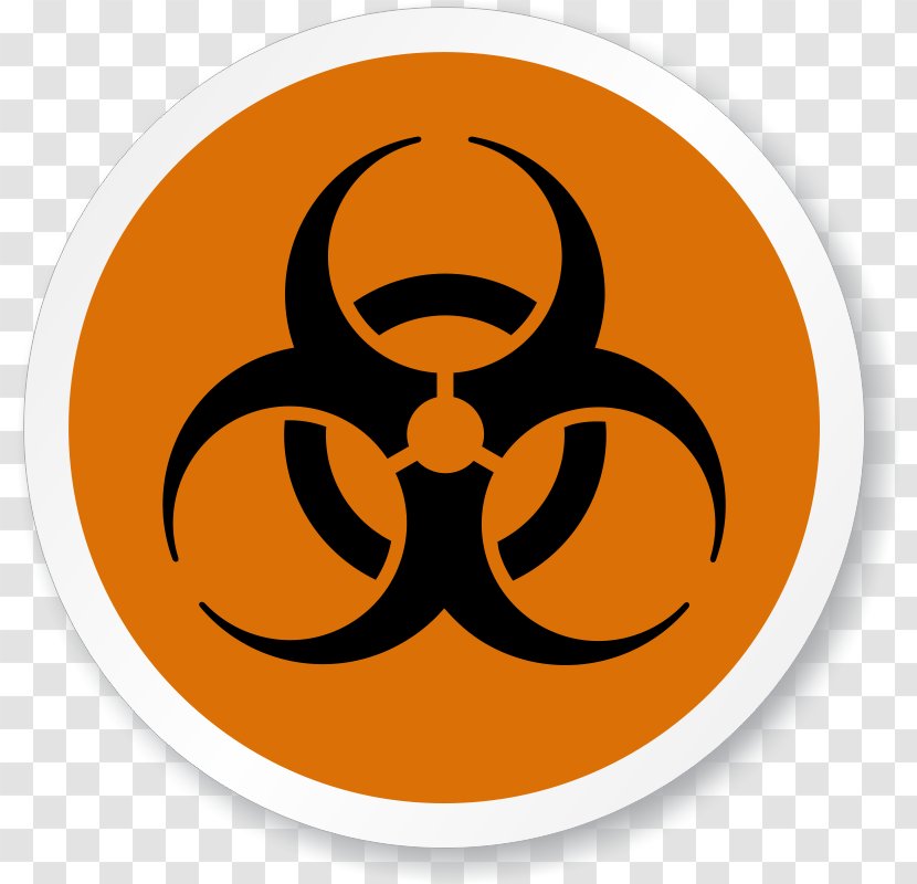 Biological Hazard Symbol Sign Diagram - Site Header Background Transparent PNG