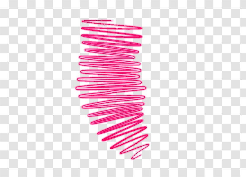 Pink M Line Brush - Magenta Transparent PNG