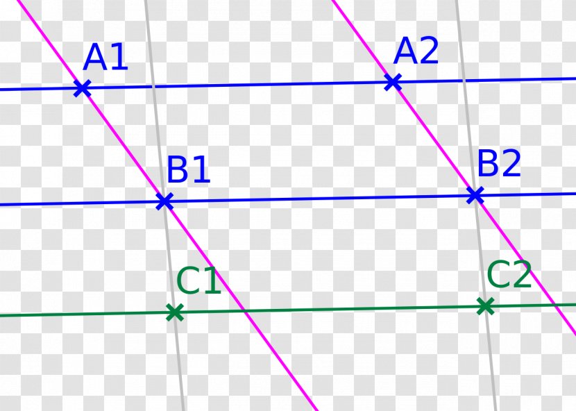 Line Affine Geometry Transformation Space - Blue - Rhombus Transparent PNG