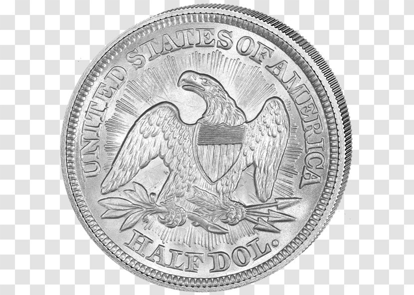 Silver White Animal - Half Dollar Transparent PNG